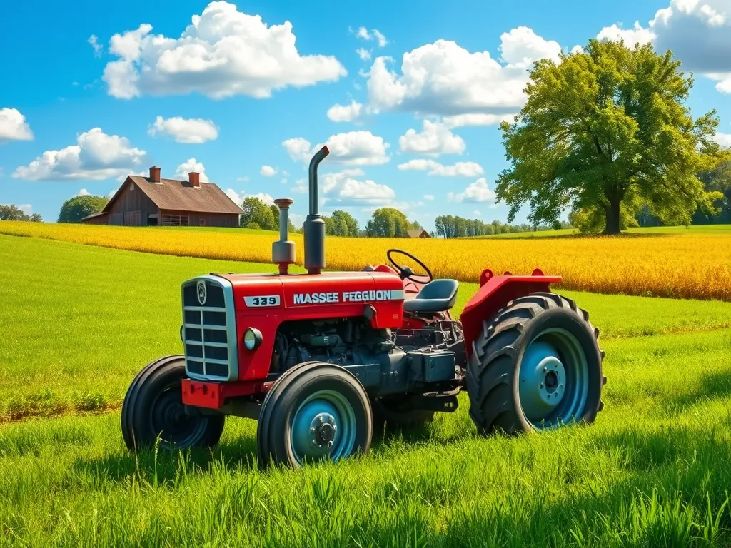 Massey Ferguson farm equipment