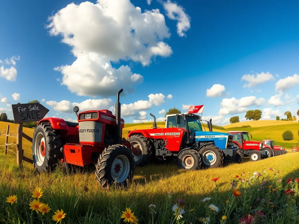 Massey Ferguson tractors for sale