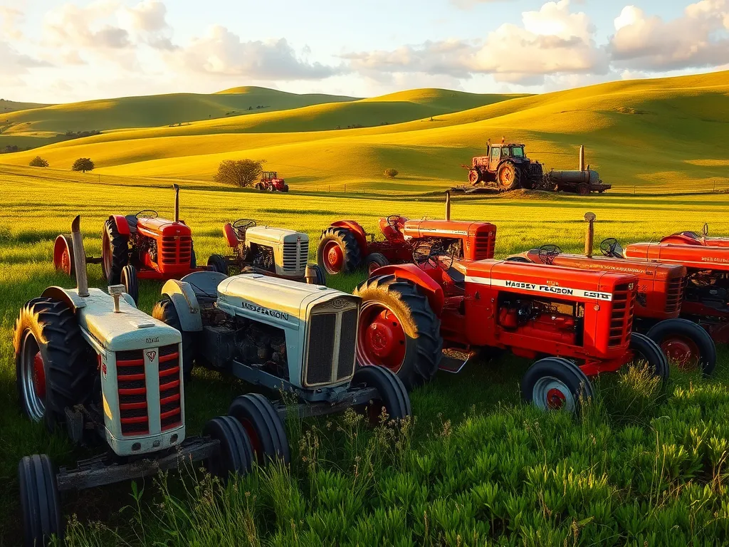 Massey Ferguson vintage tractors